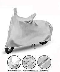 Protective Taffeta Waterproof Two Wheeler Bike Cover For Honda Grazia-thumb2