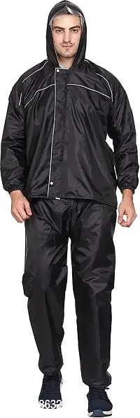 Premium Solid Men  Women Raincoat-thumb0