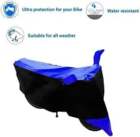 Protective Polyester Waterproof Two Wheeler Bike Cover For Honda Activa-thumb3