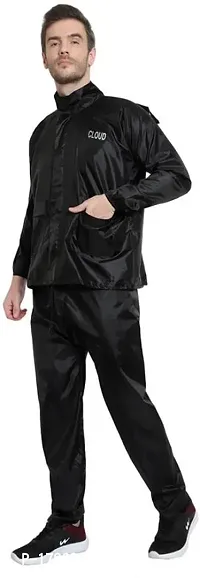 Premium Solid Men  Women Raincoat