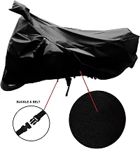 Protective Polyester Waterproof Two Wheeler Bike Cover For Honda Unicorn-thumb1