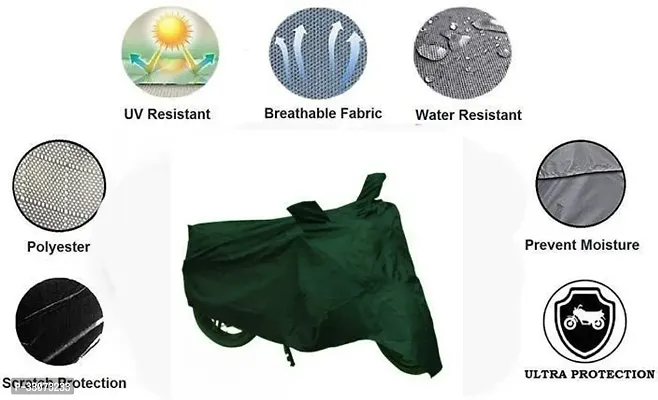 Protective Polyester Waterproof Two Wheeler Bike Cover For Honda CBZ TYPE 1