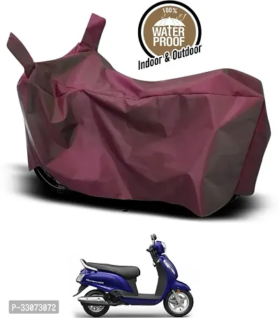 Protective Taffeta Waterproof Two Wheeler Bike Cover For Suzuki New Access 125