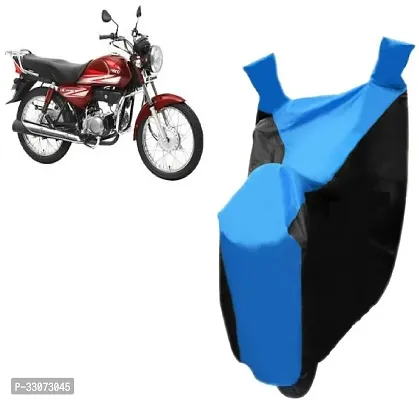 Protective Polyester Waterproof Two Wheeler Bike Cover For Hero HF Dawn-thumb0