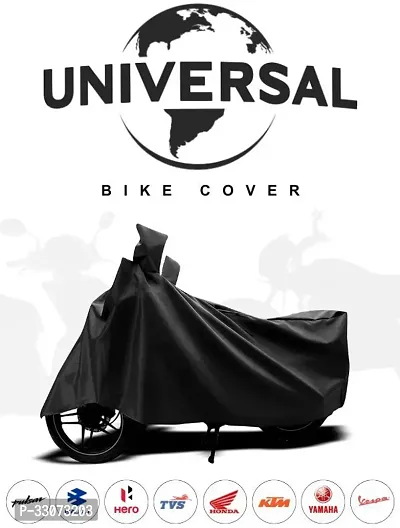 Protective Polyester Waterproof Two Wheeler Bike Cover For Universal Bike-thumb2