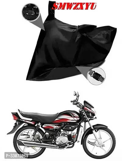 Protective Polyester Waterproof Two Wheeler Bike Cover For Universal HF Deluxe