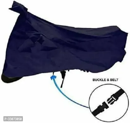 Protective Polyester Waterproof Two Wheeler Bike Cover For Bajaj Discover 135-thumb4