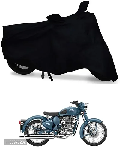 Protective Polyester Waterproof Two Wheeler Bike Cover For Royal Enfield Bullet 500