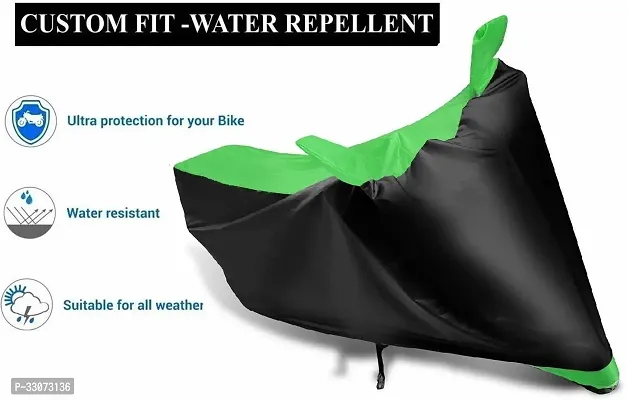 Protective Polyester Waterproof Two Wheeler Bike Cover For Hero Splendor-thumb3