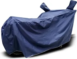 Protective Taffeta Waterproof Two Wheeler Bike Cover For TVS Victor-thumb4