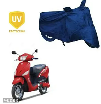 Protective Polyester Waterproof Two Wheeler Bike Cover For Hero E Scoot-thumb0