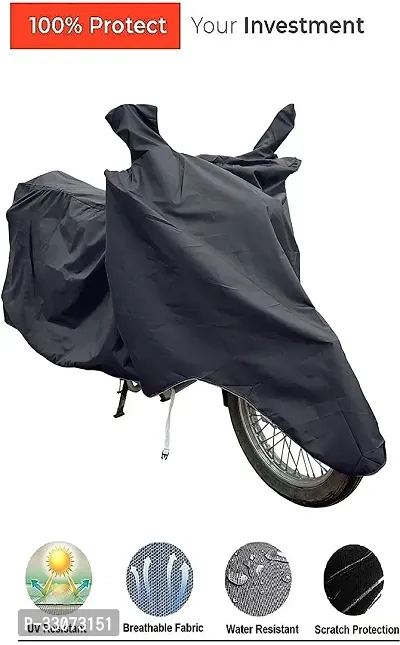 Protective Polyester Waterproof Two Wheeler Bike Cover For Honda CB Unicorn-thumb4