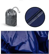 Protective Taffeta Waterproof Two Wheeler Bike Cover For Hero E Scoot-thumb3