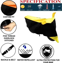 Protective Polyester Waterproof Two Wheeler Bike Cover For Suzuki Gixxer SF-thumb1