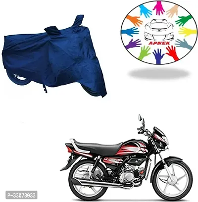 Protective Polyester Waterproof Two Wheeler Bike Cover For Hero HF Deluxe