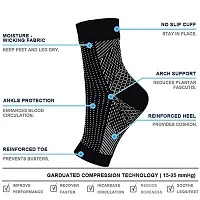 1Pairs Neuropathy Socks, Compression Socks for Men Foot Pain Relief Products Open Toe Foot Sleeves-thumb2