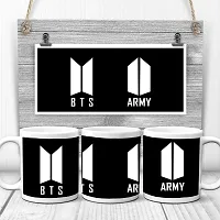 DON'T JUDGE ME FRIENDSKART BTS Logo HD Printed Creamic Coffee Mug 350 Ml (BTS-01)-thumb2