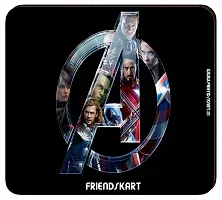 DON'T JUDGE ME FRIENDSKART Avengers Gaming Mouse Pad for Laptop/Computer and Water Resistance Coating Natural Rubber Non Slippery Rubber Base (AVENGERS-111)-thumb1