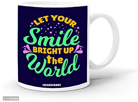 FRIENDSKART Printed Mug Surprised Gift for Girlfriend, Boyfriend, Husband, Wife & Friends Best Printed Coffee Mug Best Gift Item Occasion for New Year. 330ml (Friendskart14)