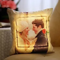 FRIENDSKART.in Personalized Customized Cushion Cover with Filler, Surprised Gift for Girlfriend, Friends Best Printed Coffee Mug Best Gift Item Any Occasion, Led Light (Cushion-Led Light-02)-thumb3
