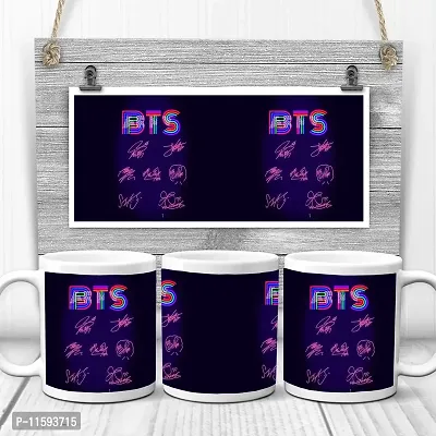 DON'T JUDGE ME FRIENDSKART BTS Logo HD Printed Creamic Coffee Mug 350 Ml (BTS-06)-thumb3