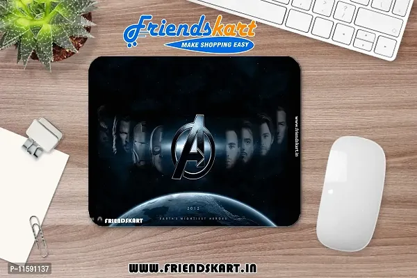 DON'T JUDGE ME FRIENDSKART Avengers Gaming Mouse Pad for Laptop/Computer and Water Resistance Coating Natural Rubber Non Slippery Rubber Base (AVENGERS-119)-thumb3