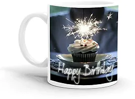 DON'T JUDGE ME Happy Birthday Gift Ceramic Coffee for Friend, Girlfriend  Boyfriend Glossy Finish with Vibrant Print Ceramic Coffee Mug (11oz) 330ml (Happy Birthday 322)-thumb1