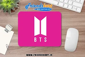 DON'T JUDGE ME FRIENDSKART BTS Gaming Mouse Pad for Laptop / Computer and Water Resistance Coating Natural Rubber Non Slippery Rubber Base (BTS-09)-thumb2