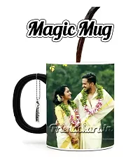DON'T JUDGE ME Personalized/ Customized Mug Ceramic, Surprised Gift for Husband, Wife & Friends, 1 Magic Mug, 1 Cushion, 1 Keychain-thumb3