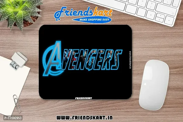 DON'T JUDGE ME FRIENDSKART Avengers Gaming Mouse Pad for Laptop/Computer and Water Resistance Coating Natural Rubber Non Slippery Rubber Base (AVENGERS-104)-thumb2