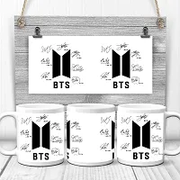 DON'T JUDGE ME FRIENDSKART BTS Logo HD Printed Creamic Coffee Mug 350 Ml (BTS-05)-thumb2