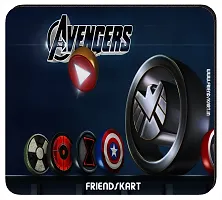 DON'T JUDGE ME FRIENDSKART Avengers Gaming Mouse Pad for Laptop/Computer and Water Resistance Coating Natural Rubber Non Slippery Rubber Base (AVENGERS-113)-thumb1