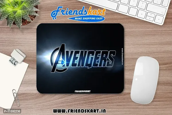 DON'T JUDGE ME FRIENDSKART Avengers Gaming Mouse Pad for Laptop/Computer and Water Resistance Coating Natural Rubber Non Slippery Rubber Base (AVENGERS-118)-thumb3