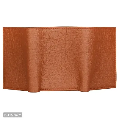 BIZZARE Wallet for Mens Brown Leather Regular Purse tan?3-thumb2