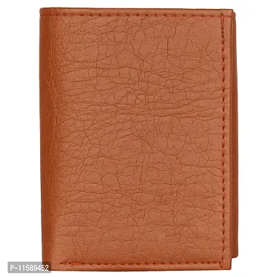 BIZZARE Wallet for Mens Brown Leather Regular Purse tan?3-thumb0