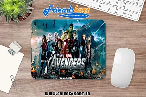 DON'T JUDGE ME FRIENDSKART Avengers Gaming Mouse Pad for Laptop/Computer and Water Resistance Coating Natural Rubber Non Slippery Rubber Base (AVENGERS-110)-thumb2