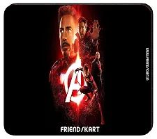 DON'T JUDGE ME FRIENDSKART Avengers Gaming Mouse Pad for Laptop/Computer and Water Resistance Coating Natural Rubber Non Slippery Rubber Base (AVENGERS-101)-thumb1