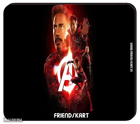 DON'T JUDGE ME FRIENDSKART Avengers Gaming Mouse Pad for Laptop/Computer and Water Resistance Coating Natural Rubber Non Slippery Rubber Base (AVENGERS-101)-thumb2