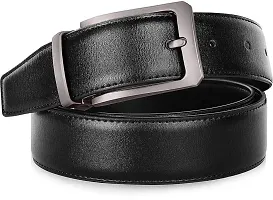 Bizzare Men Casual  Formal ARTIFICIAL PU Leather Reversible Belt Black/Brown (Size 28-44 Cut to fit men's Belt)-thumb2