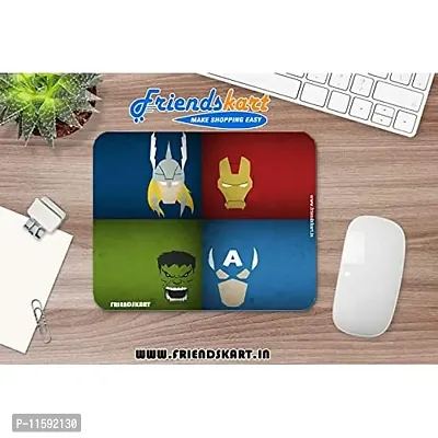 DON'T JUDGE ME FRIENDSKART Avengers Gaming Mouse Pad for Laptop/Computer and Water Resistance Coating Natural Rubber Non Slippery Rubber Base (AVENGERS-115)-thumb3