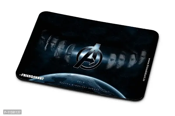 DON'T JUDGE ME FRIENDSKART Avengers Gaming Mouse Pad for Laptop/Computer and Water Resistance Coating Natural Rubber Non Slippery Rubber Base (AVENGERS-119)