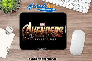 DON'T JUDGE ME FRIENDSKART Avengers Gaming Mouse Pad for Laptop/Computer and Water Resistance Coating Natural Rubber Non Slippery Rubber Base (AVENGERS-103)-thumb1