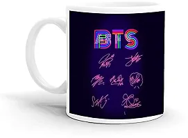 DON'T JUDGE ME FRIENDSKART BTS Logo HD Printed Creamic Coffee Mug 350 Ml (BTS-06)-thumb1