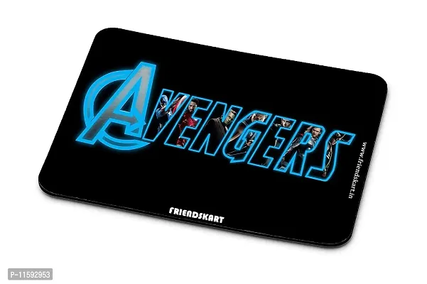 DON'T JUDGE ME FRIENDSKART Avengers Gaming Mouse Pad for Laptop/Computer and Water Resistance Coating Natural Rubber Non Slippery Rubber Base (AVENGERS-104)-thumb0