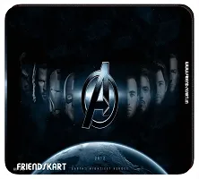 DON'T JUDGE ME FRIENDSKART Avengers Gaming Mouse Pad for Laptop/Computer and Water Resistance Coating Natural Rubber Non Slippery Rubber Base (AVENGERS-119)-thumb1