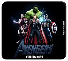 DON'T JUDGE ME FRIENDSKART Avengers Gaming Mouse Pad for Laptop/Computer and Water Resistance Coating Natural Rubber Non Slippery Rubber Base (AVENGERS-108)-thumb1