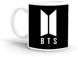 DON'T JUDGE ME FRIENDSKART BTS Logo HD Printed Creamic Coffee Mug 350 Ml (BTS-01)-thumb1