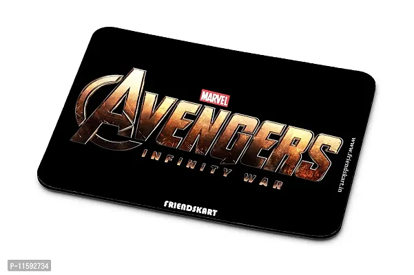 DON'T JUDGE ME FRIENDSKART Avengers Gaming Mouse Pad for Laptop/Computer and Water Resistance Coating Natural Rubber Non Slippery Rubber Base (AVENGERS-103)-thumb0