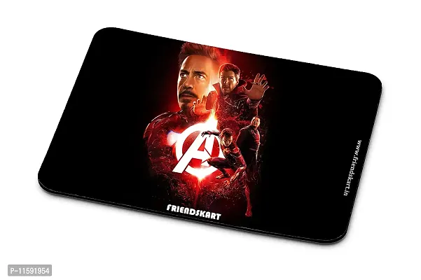 DON'T JUDGE ME FRIENDSKART Avengers Gaming Mouse Pad for Laptop/Computer and Water Resistance Coating Natural Rubber Non Slippery Rubber Base (AVENGERS-101)