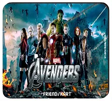 DON'T JUDGE ME FRIENDSKART Avengers Gaming Mouse Pad for Laptop/Computer and Water Resistance Coating Natural Rubber Non Slippery Rubber Base (AVENGERS-110)-thumb1